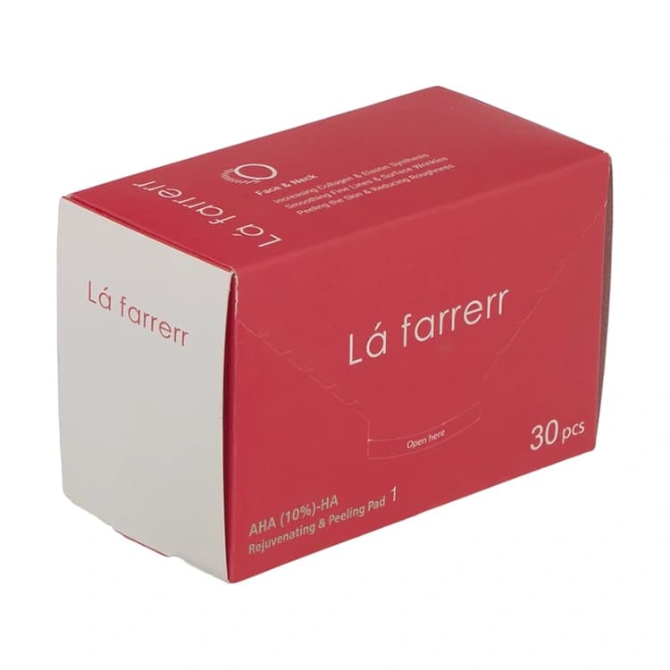 پد لایه بردار L’a farrerr مدل Rejuvenating Wipes 1 بسته 30 عددی — تصویر ۲