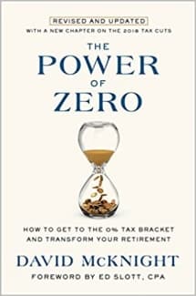 جلد معمولی سیاه و سفید_کتاب The Power of Zero, Revised and Updated: How to Get to the 0% Tax Bracket and Transform Your Retirement
