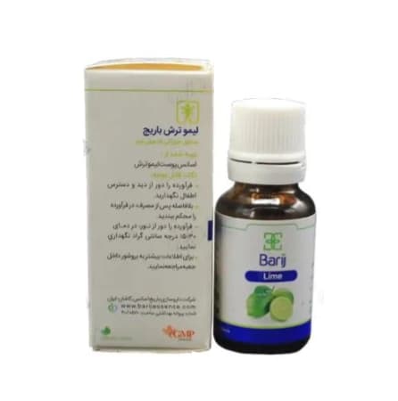 قطره لاغری لیمو ترش برند باریج اسانس 15 میلی لیتر — تصویر ۳