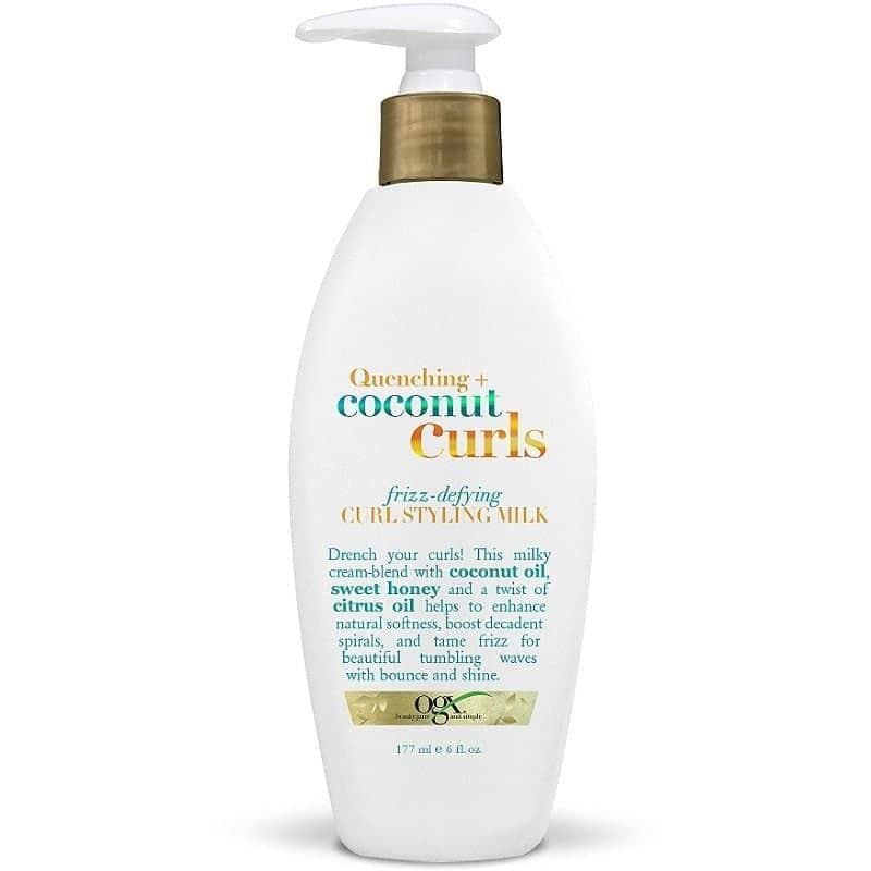 کرم مو بعد از حمام اوجی ایکس مدل coconut curls