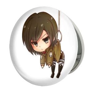 آینه جیبی خندالو طرح میکاسا انیمه اتک آن تایتان Attack on Titan مدل تاشو کد 18561
