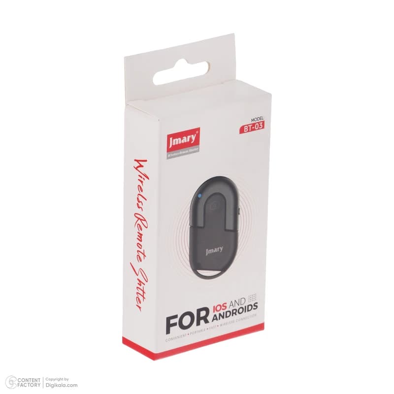 ريموت موبايل بلوتوثي جيماري Jmary BT-03 Selfie Wireless Remote — تصویر ۲