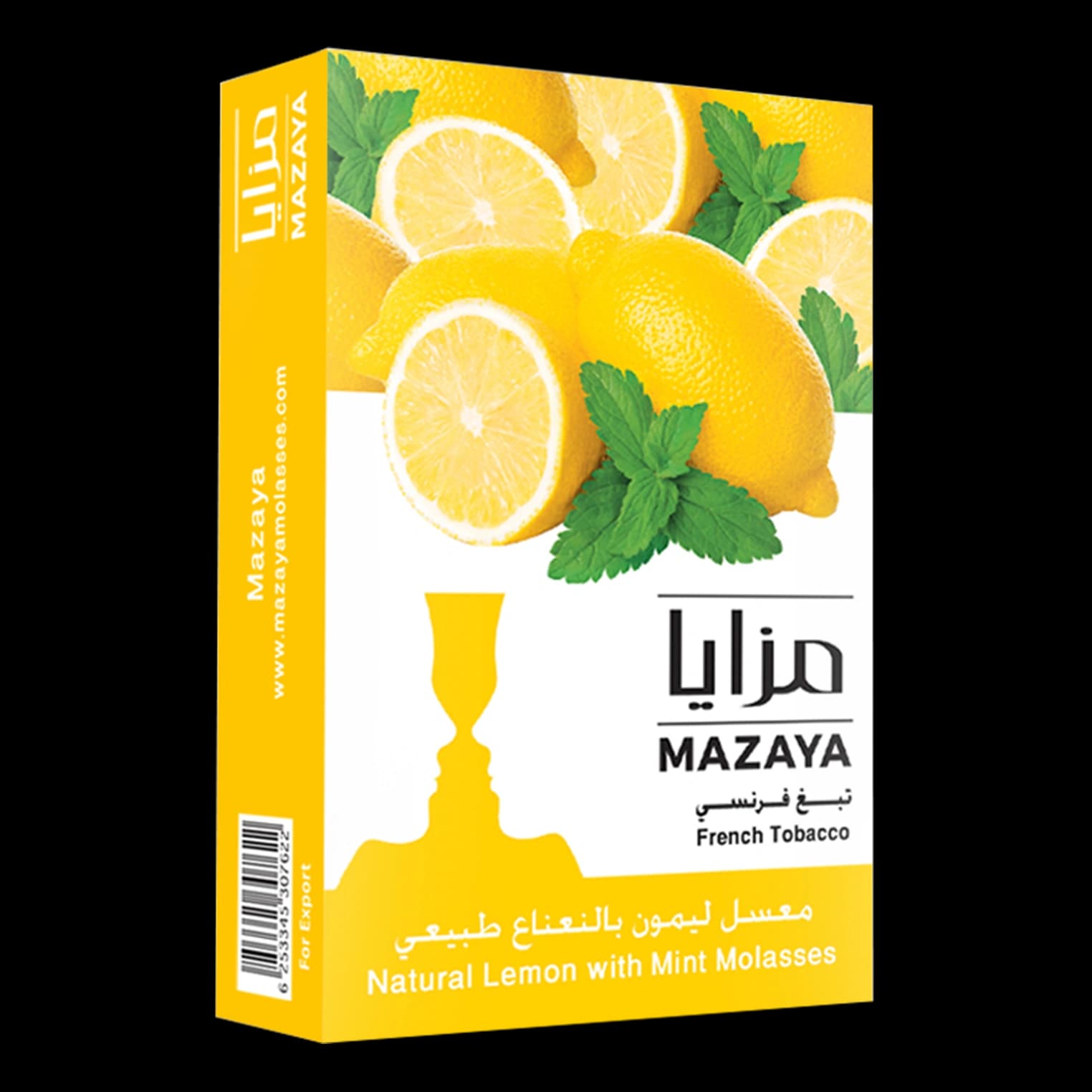 تنباکو قلیان مزایا لیمو نعنا Mazaya lemon mint hookah tobacco