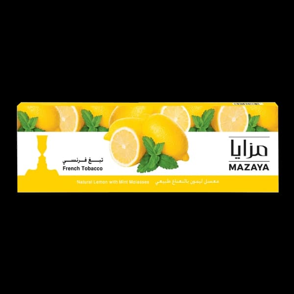 تنباکو قلیان مزایا لیمو نعنا Mazaya lemon mint hookah tobacco — تصویر ۴