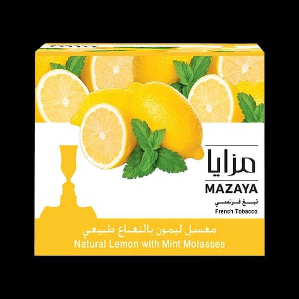 تنباکو قلیان مزایا لیمو نعنا Mazaya lemon mint hookah tobacco — تصویر ۲