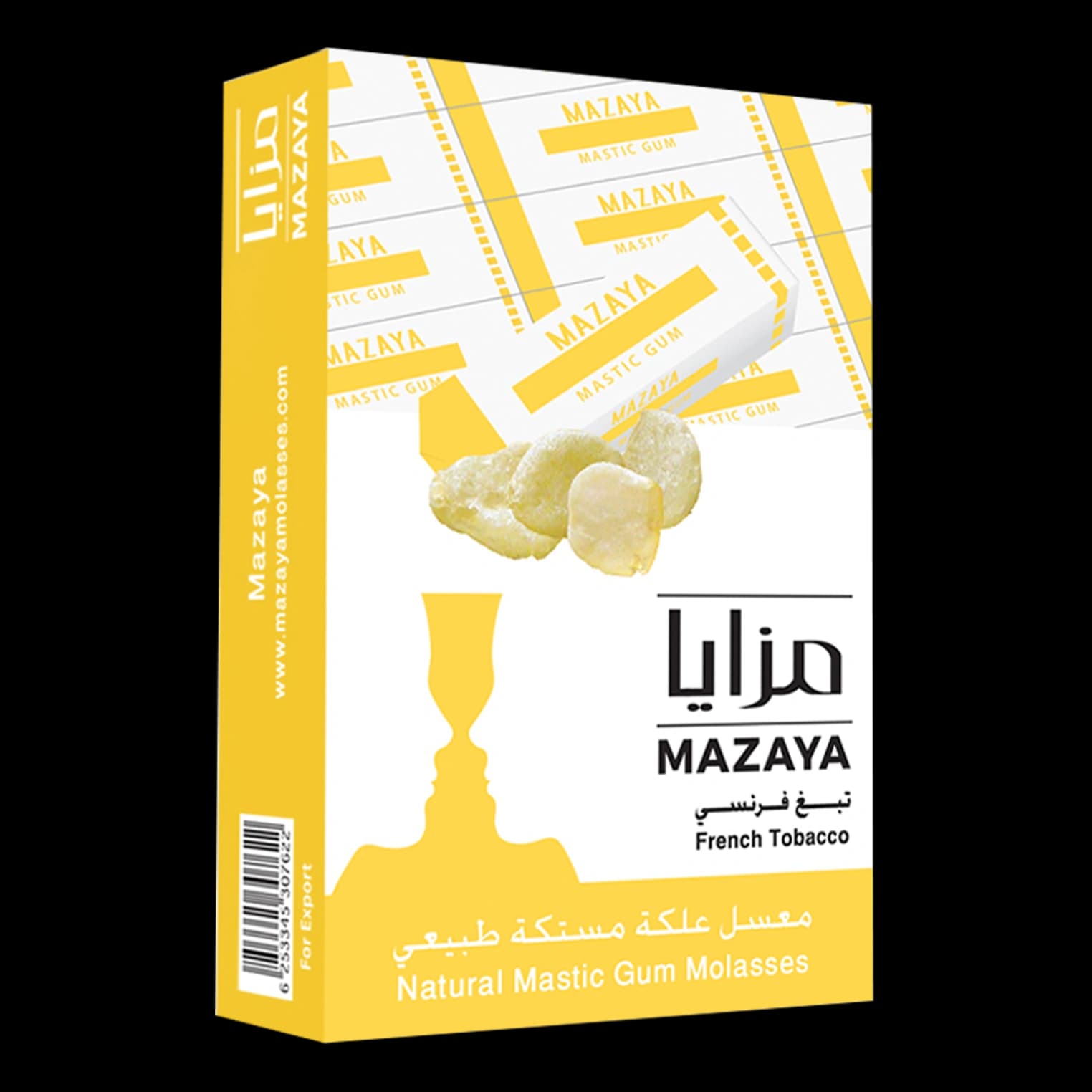 تنباکو قلیان مزایا آدامس کوهی Mazaya Mastic Gum hookah tobacco