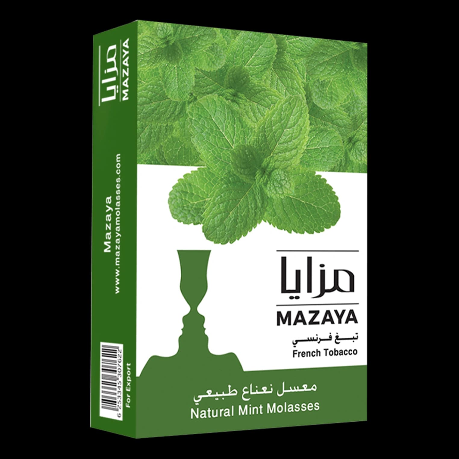 تنباکو قلیان مزایا نعنا Mazaya mint hookah tobacco