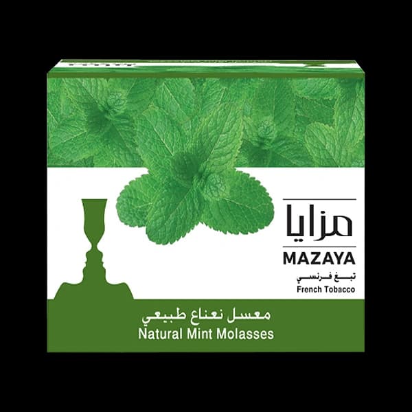 تنباکو قلیان مزایا نعنا Mazaya mint hookah tobacco — تصویر ۲