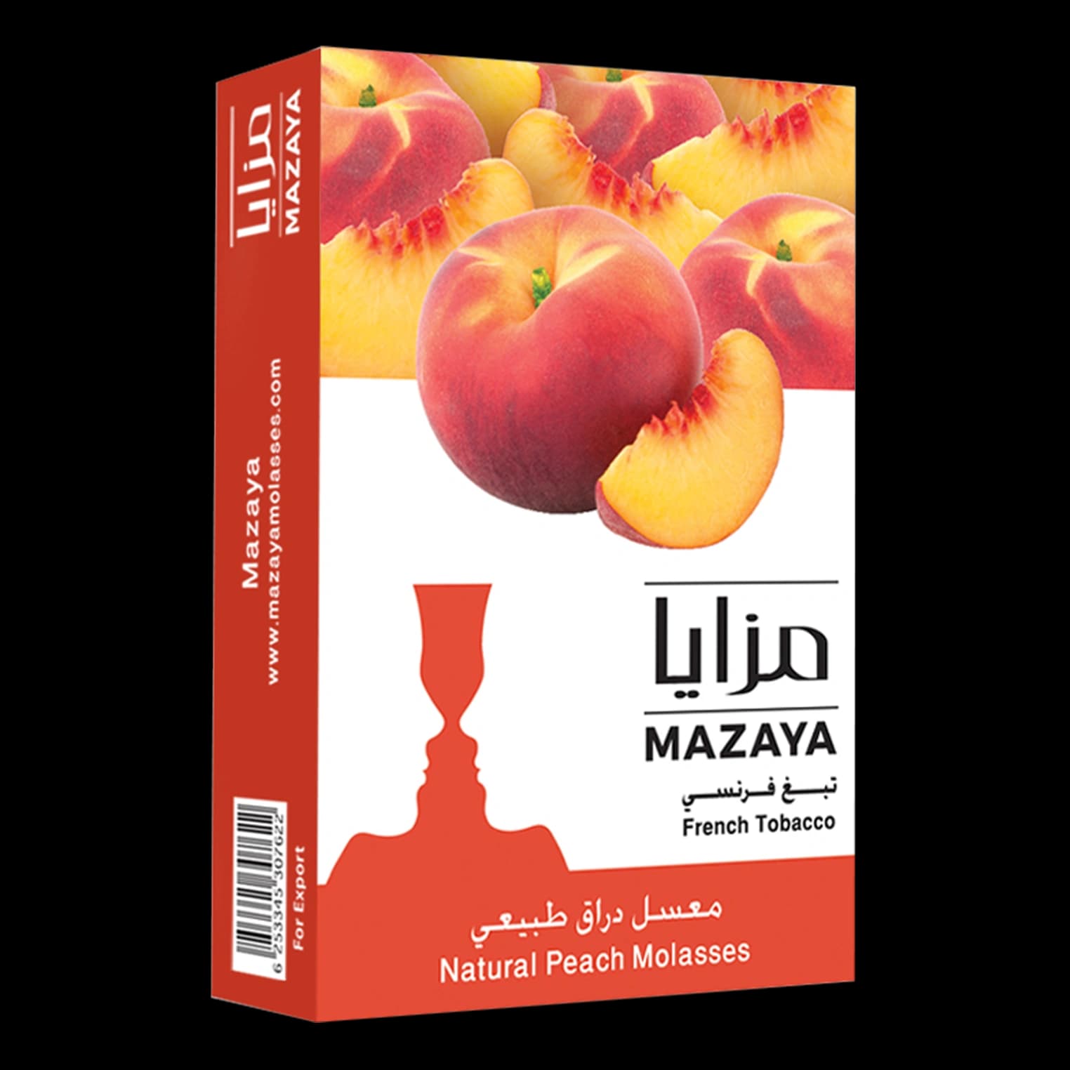 تنباکو قلیان مزایا هلو Mazaya peach hookah tobacco