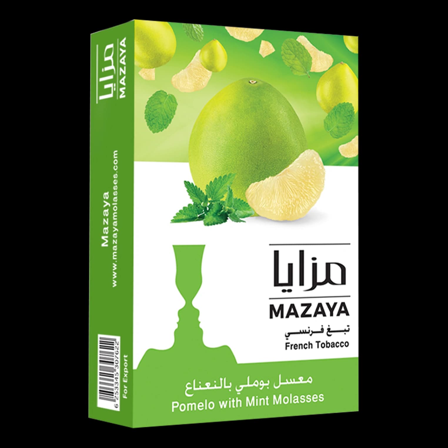 تنباکو قلیان مزایا پوملو نعنا Mazaya pomelo mint hookah tobacco