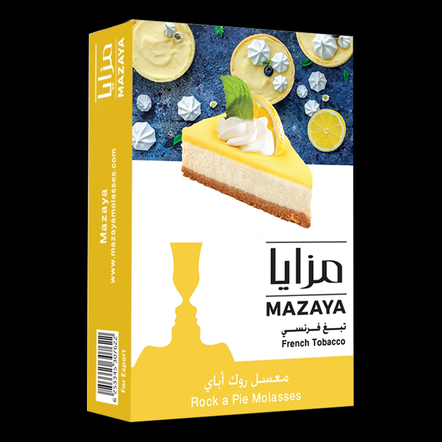 تنباکو قلیان مزایا کیک لیمو Mazaya rock a pie hookah tobacco