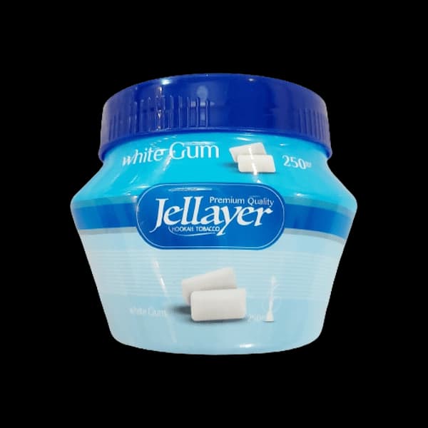 تنباکو قلیان جلایر آدامس سفید Jellayer white gum hookah tobacco