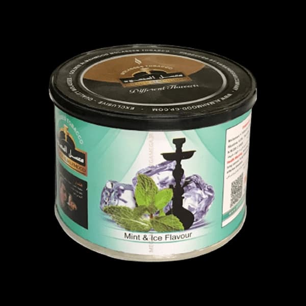 تنباکو قلیان المحمود نعنا یخ Almahmood mint & ice hookah tobacco