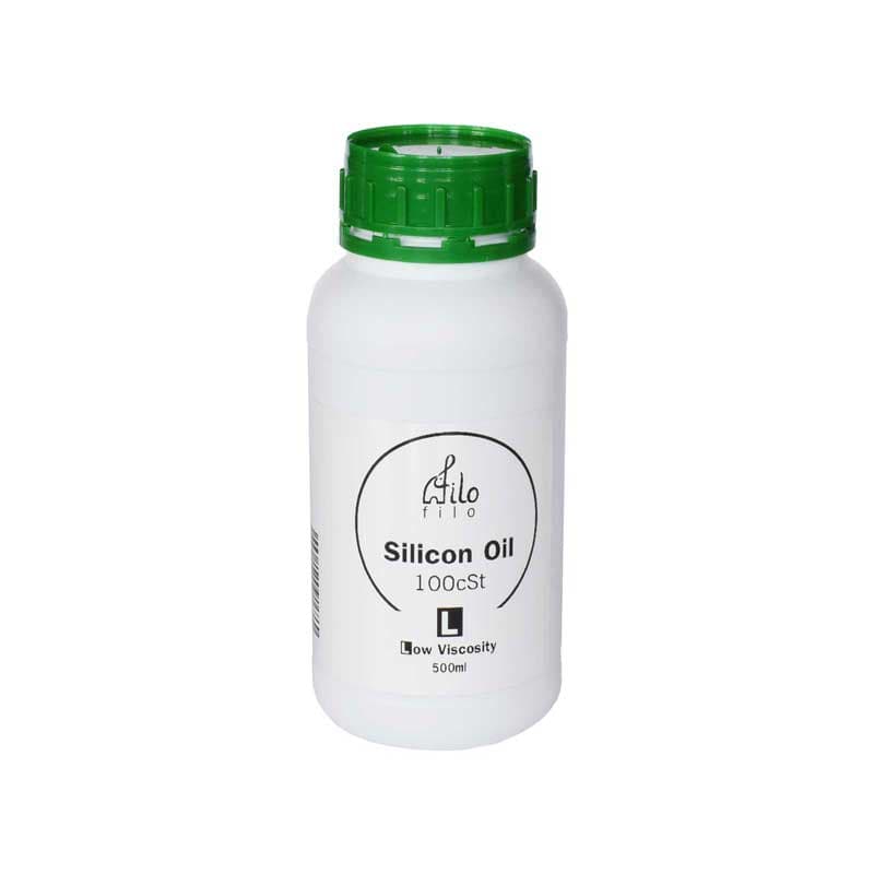 روغن سیلیکون 100cSt فیلو حجم 500 میلی لیتر