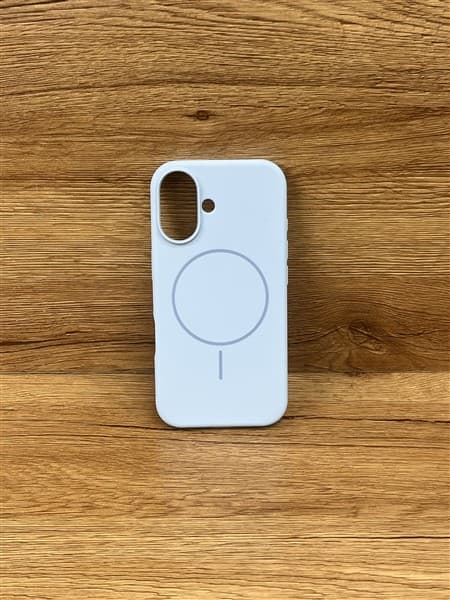 گارد سيليکون مگسيف iphone 16 آبي روشن