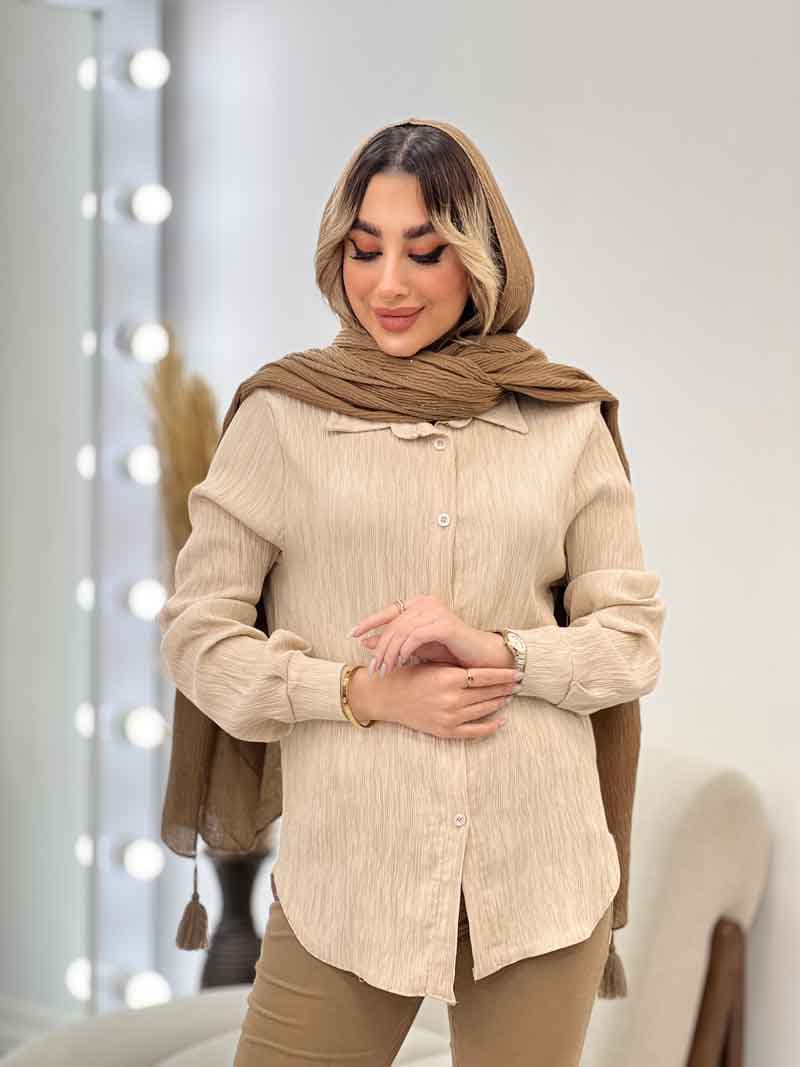 شومیز پایین هلال کد 4683 — تصویر ۴