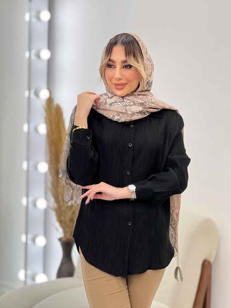 شومیز پایین هلال کد 4683 — تصویر ۳