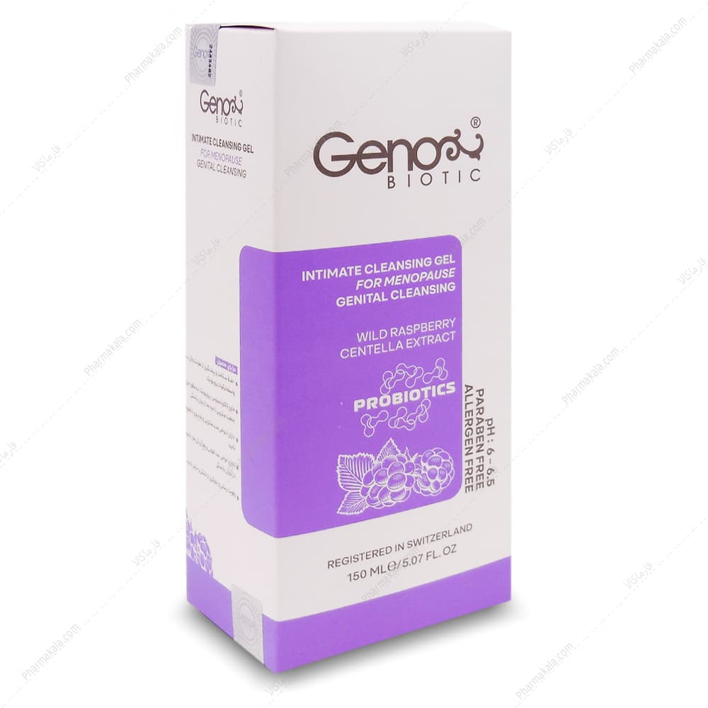 ژل بهداشتی پروبیوتیک بانوان یائسه ژنوبایوتیک 150ml