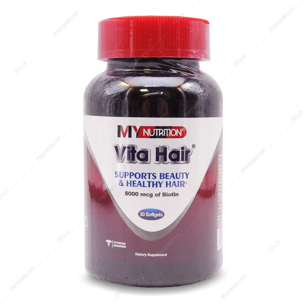 سافت ژل ویتاهیر Vita Hair مای نوتریشن 30 عددی