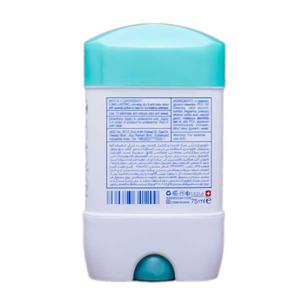 دئودورانت ژلی زنانه لیدی دئو Long Lasting کامان 75ml — تصویر ۳