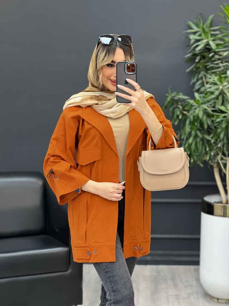 مانتو لینن پشت قیطان دوزی کد 4446 — تصویر ۷
