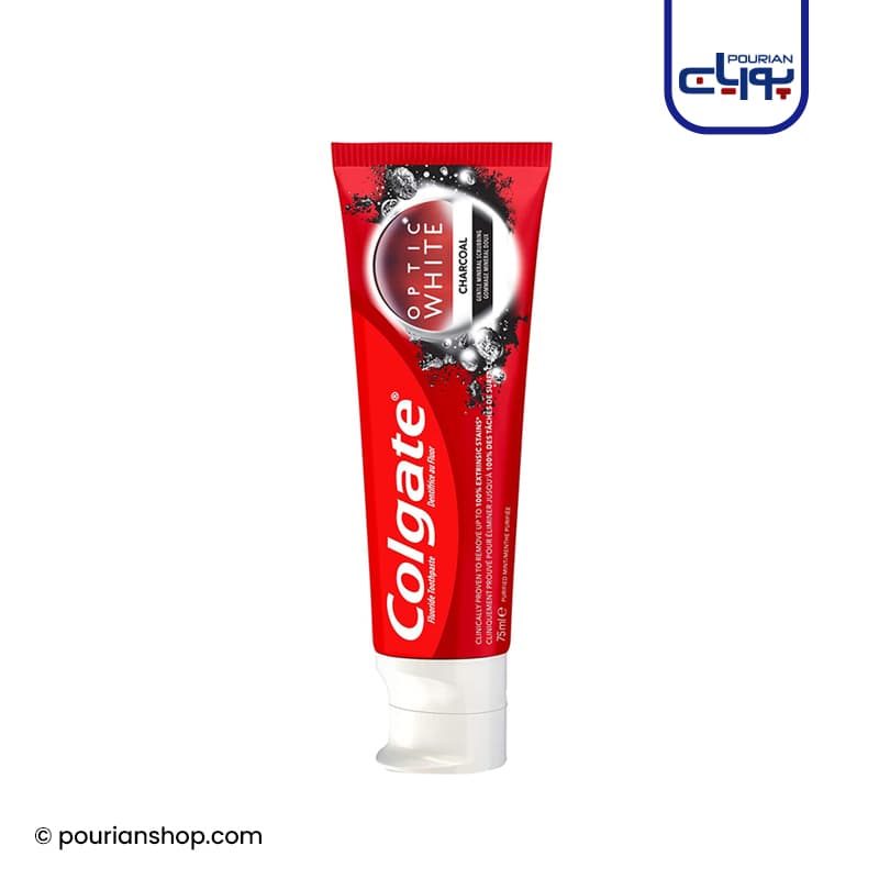خمیر دندان کلگیت colgate مدل optic white