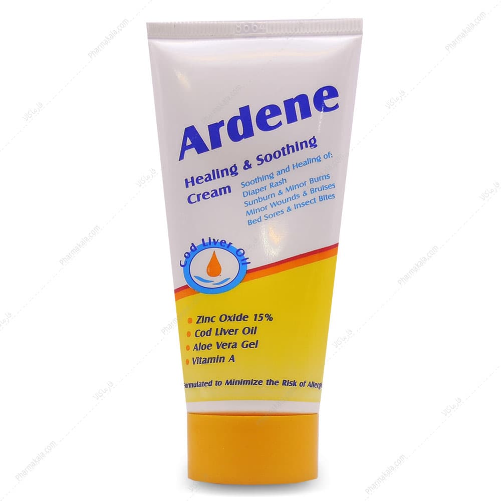 کرم ضد سوختگی حاوی روغن کبد ماهی آردن 50g