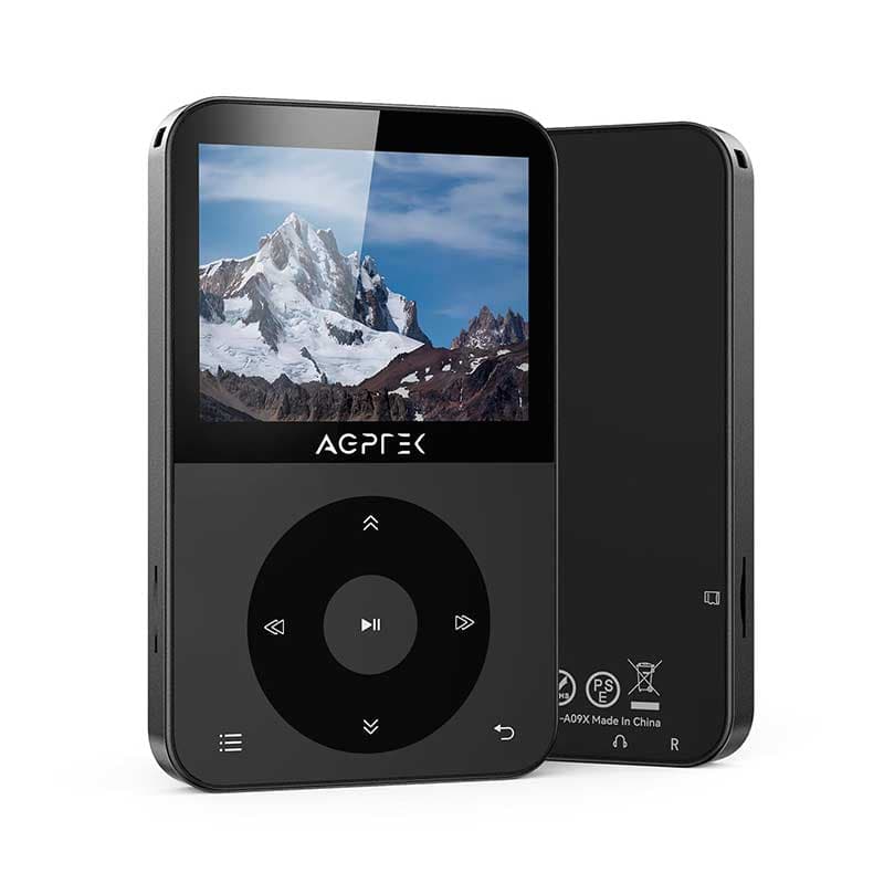 موزیک پلیر (MP3) 64 گیگابایتی برند AGPTEK مدل A52