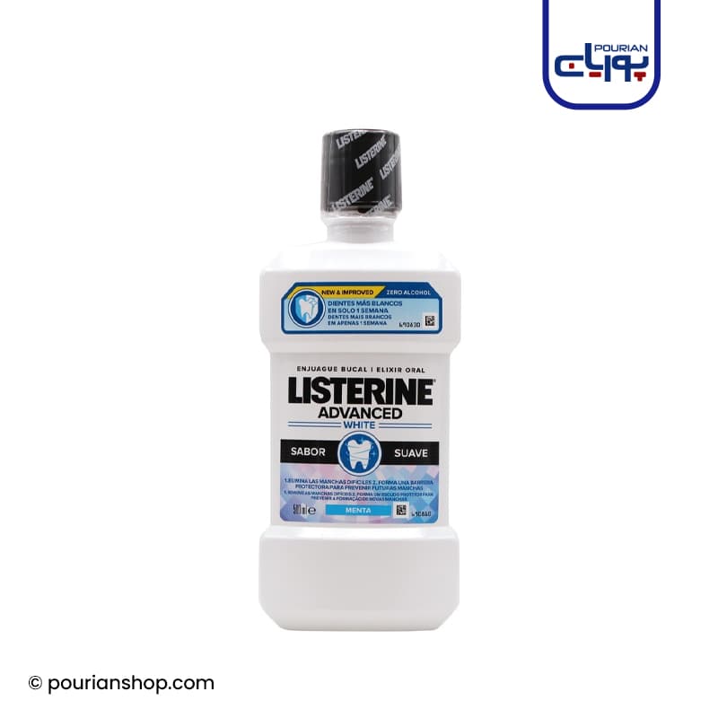 دهان شویه Advanced White لیسترین