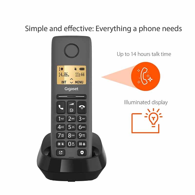 تلفن بی سیم برند Gigaset PURE 120 — تصویر ۷