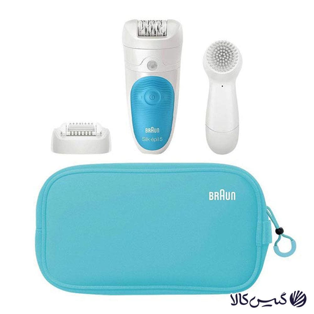 اپیلاتور براون مدل SE5-545 BRAUN + فیس واش — تصویر ۴