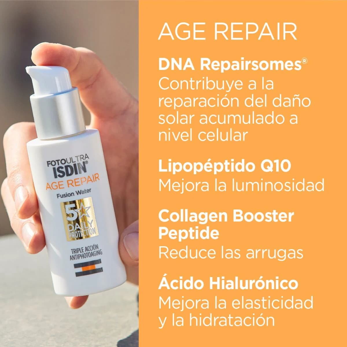 ضد آفتاب رنگی ایزدین مدل AGE REPAIR — تصویر ۲
