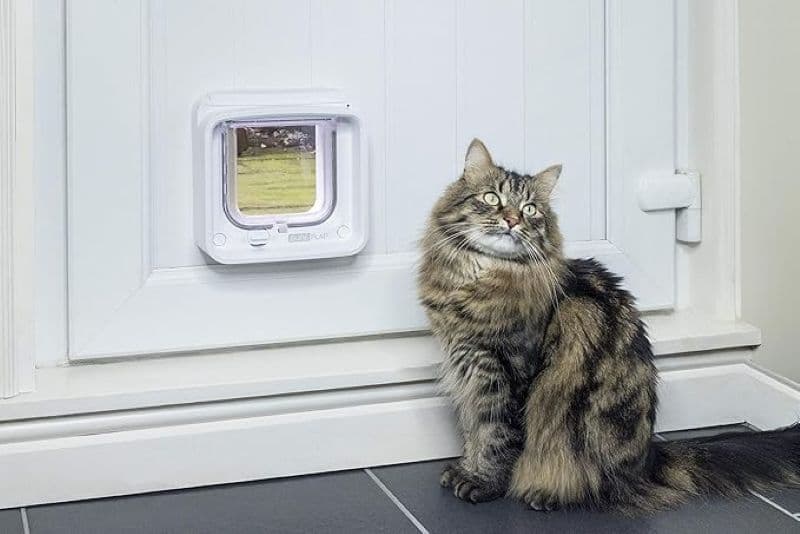 درب هوشمند تردد سگ و گربه فلپ میکروچیپ Sure Petcare SureFlap — تصویر ۴