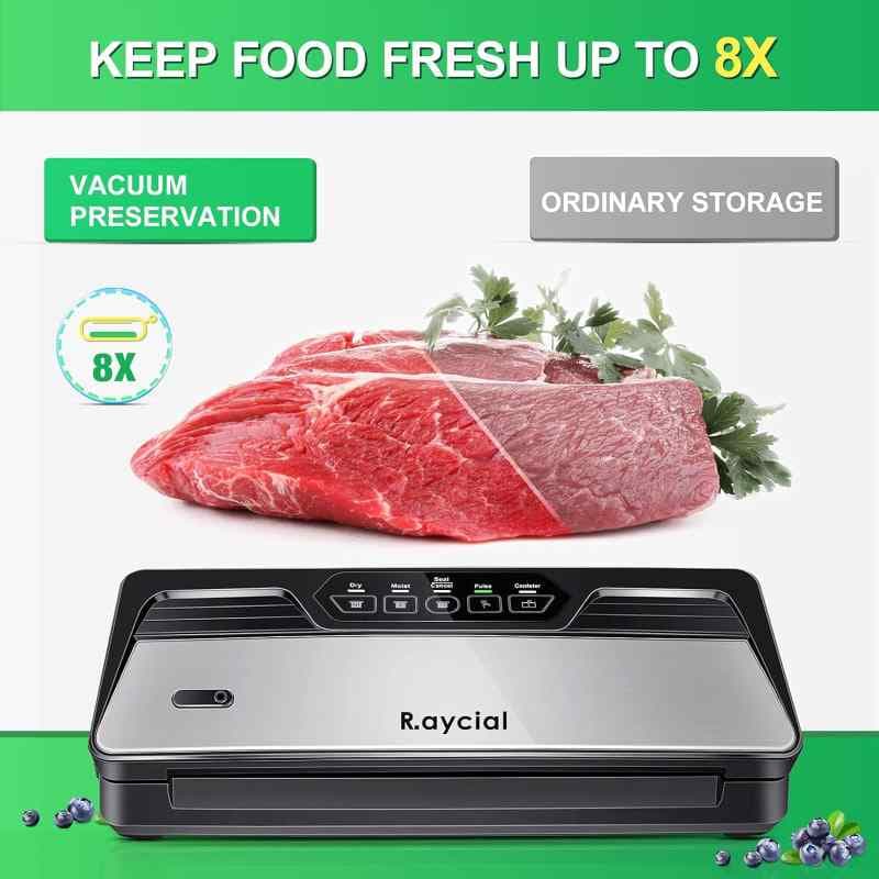 دستگاه وکیوم بسته بندی مواد غذایی Raycial مدل V3540 — تصویر ۲
