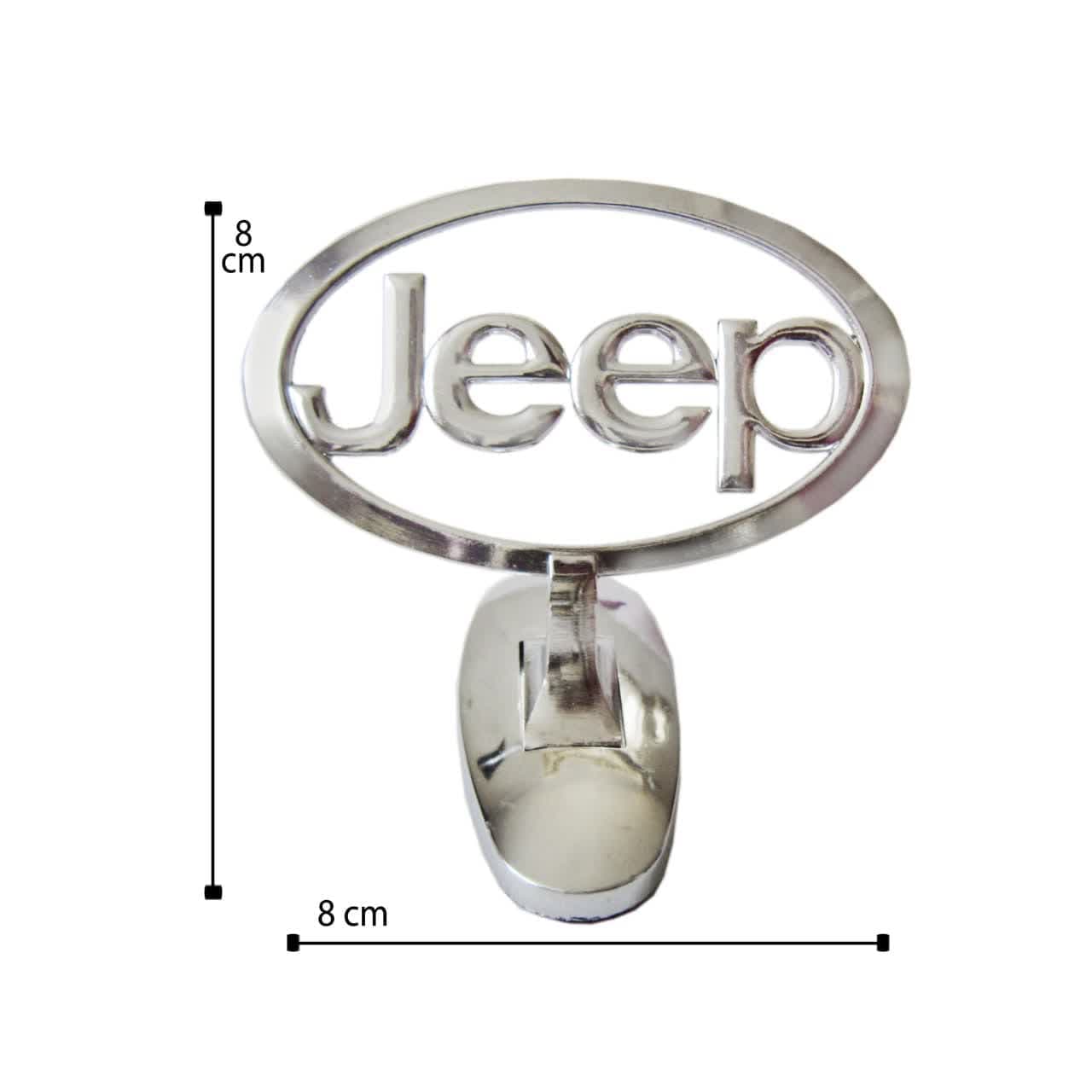 آرم روی کاپوت (ایستاده) طرح JEEP کد 2365 — تصویر ۵