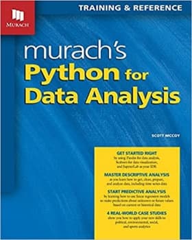 کتاب Murach’s Python for Data Analysis