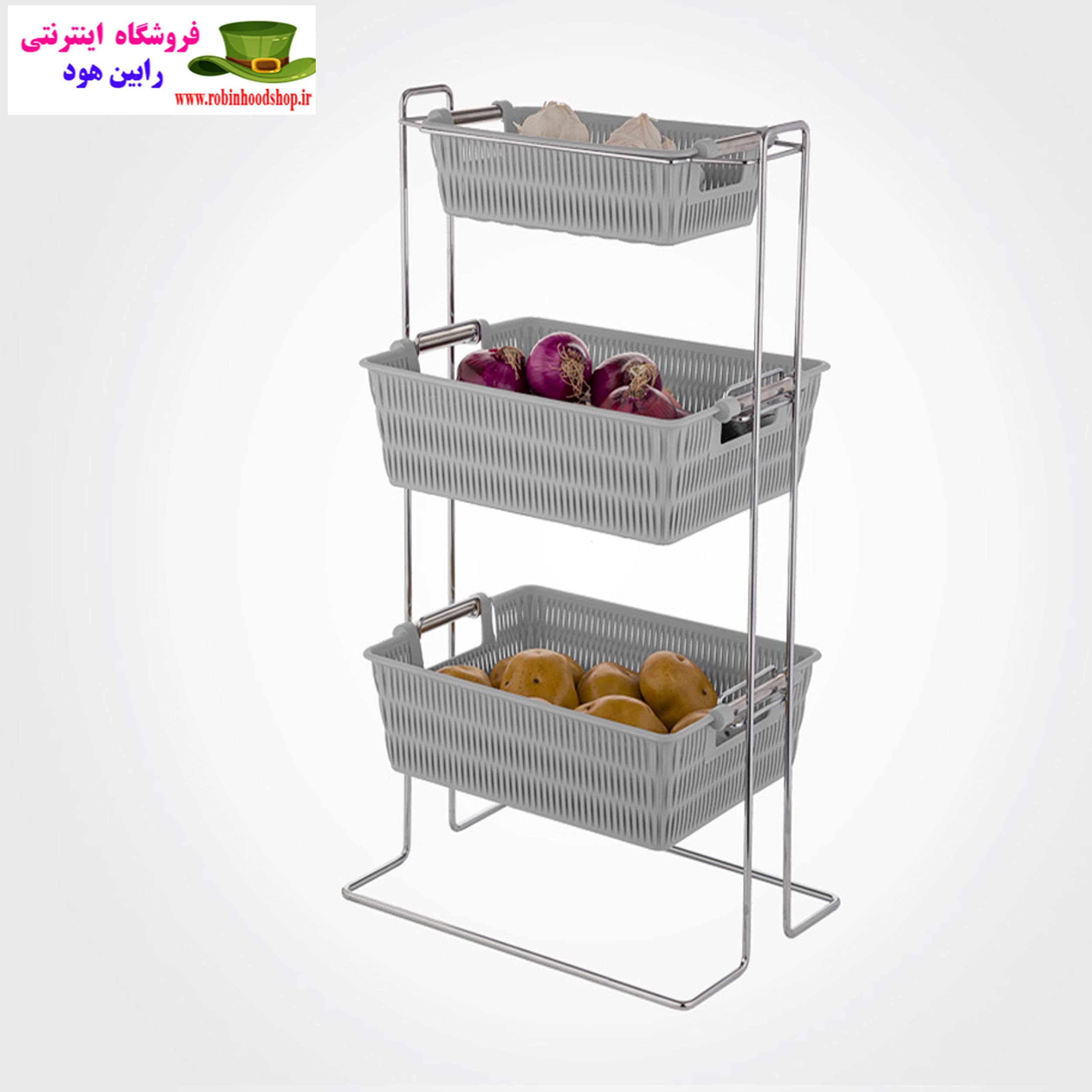 جای سیب زمینی و پیاز و سیر چهارگوش