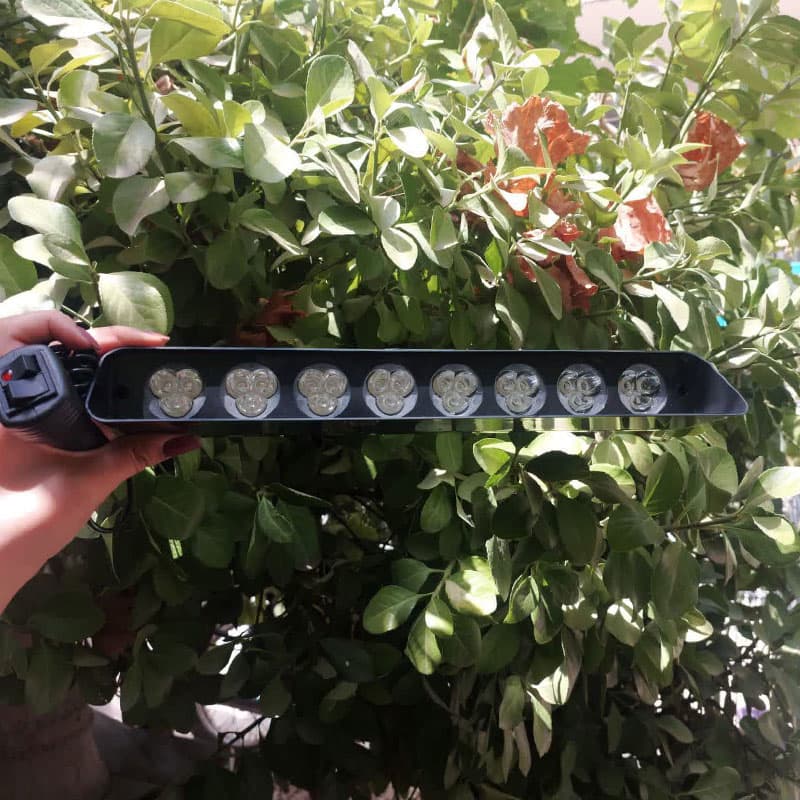 چراغ پلیسی پشت شیشه مدل S10 کد 8575 — تصویر ۳