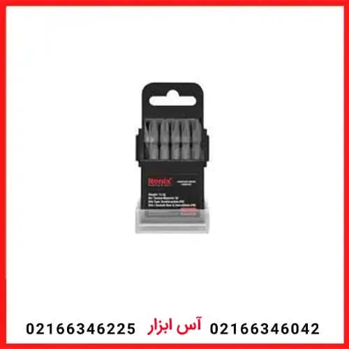 ست 10 عددی سری پیچ گوشتی یکسر دوسو یکسر چهارسو رونیکس مدل 5436