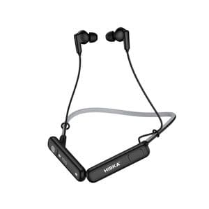 هدفون بلوتوثی گردنی بی‌سیم هیسکا مدل FX-602، درایور 12 میلی‌متری، کیفیت صدای Stereo HiFi، نویز کنسلینگ میکروفون ENC، شارژدهی تا 60 ساعت، حالت گیمینگ Low Latency، نشانگر LED و مقاومت در برابر رطوبت و ع