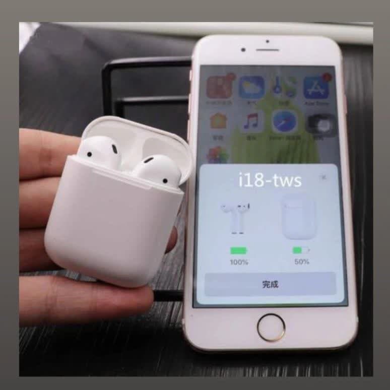هدست بلوتوثی مدل Airpod i18 TWS — تصویر ۴