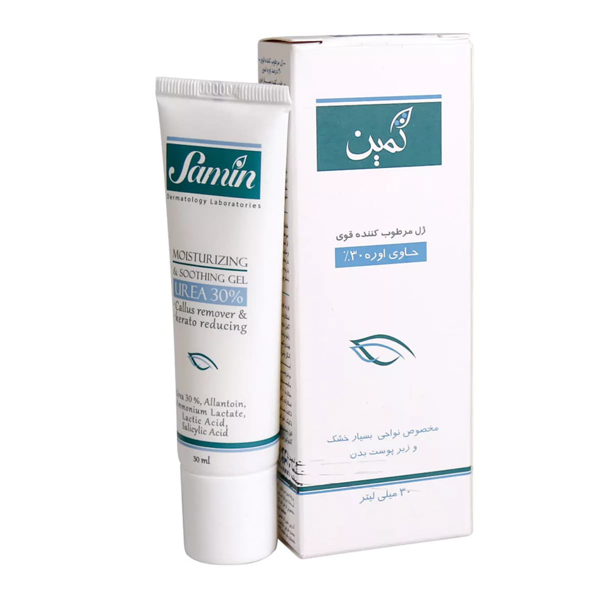 ژل مرطوب کننده قوی حاوی اوره حجم 30 میلی لیتر ثمین