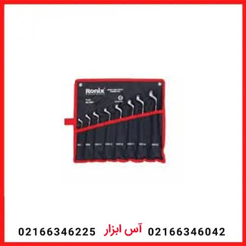 آچار سری 8 عددی دو سر رینگ رونیکس مدل RH-2304
