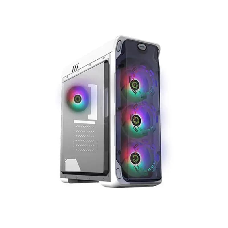 کیس گیمینگ گیم مکس مدل GameMax StarLight Black