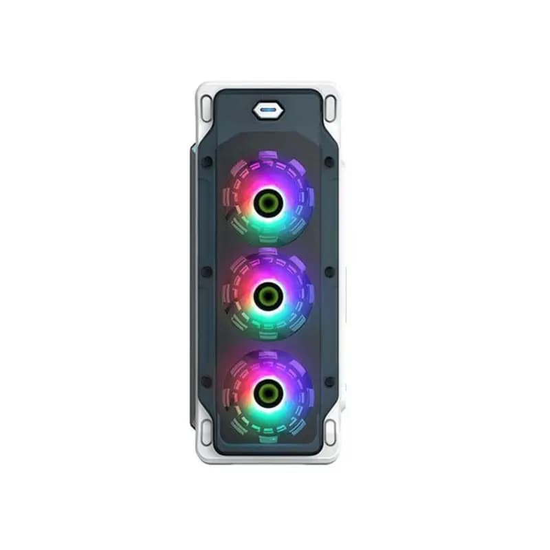 کیس گیمینگ گیم مکس مدل GameMax StarLight Black — تصویر ۳