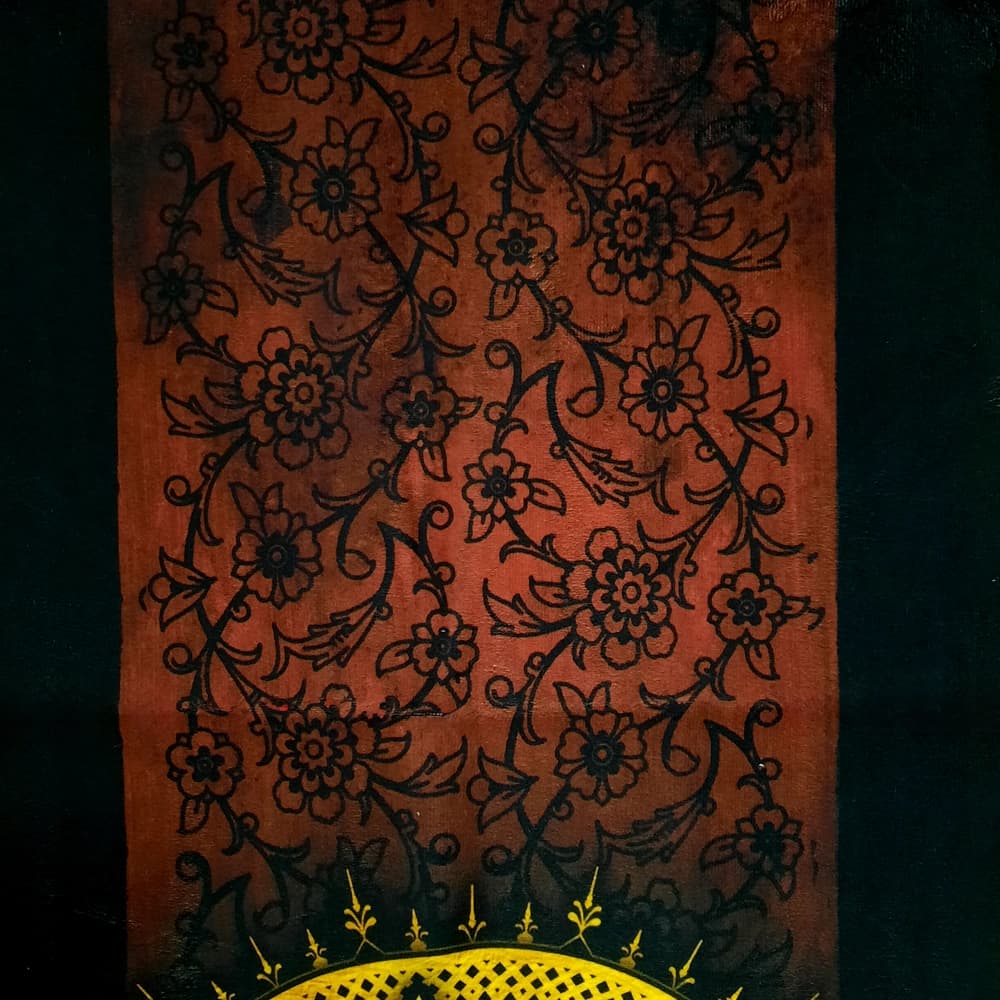 کتیبه محرم عمودی مخمل حسین علیه السلام 50486 — تصویر ۲