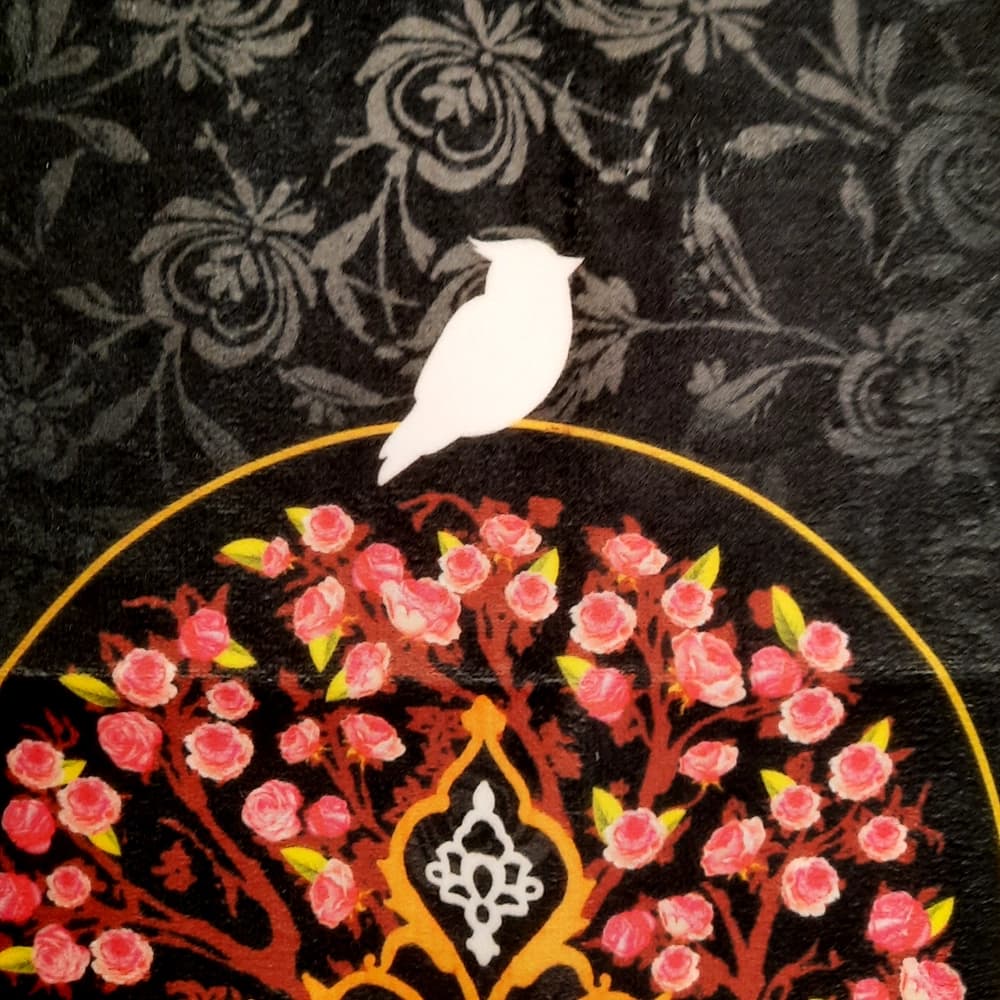 کتیبه محرم عمودی مخمل لبیک ثار الله50483 — تصویر ۲