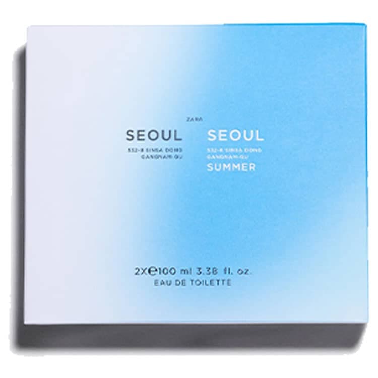 پک ادو تویلت مردانه ZARA SEOUL and SEOUL SUMMER حجم 100 میلی لیتر — تصویر ۲