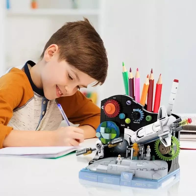 لگو فضا پیما مدل ART TOY کد QL1035 — تصویر ۴