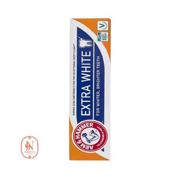 خمیر دندان آرم اند هامر مدل Extra White حجم 125 گرم